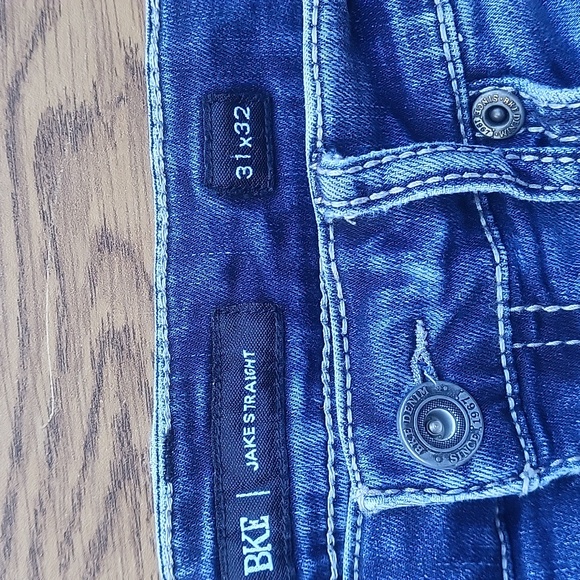 MENS BKE Buckle Jake Straight Denim Jeans size 31 x 32 - Picture 3 of 10